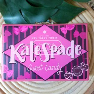 Kate Spade NWT Candy Shop Clutch Pink Wrapper